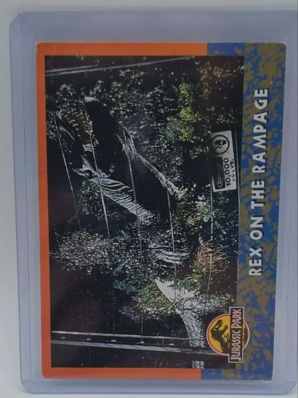 1993 Dynamic Marketing Jurassic Park #41 T-Rex Breaks The Barrier Card